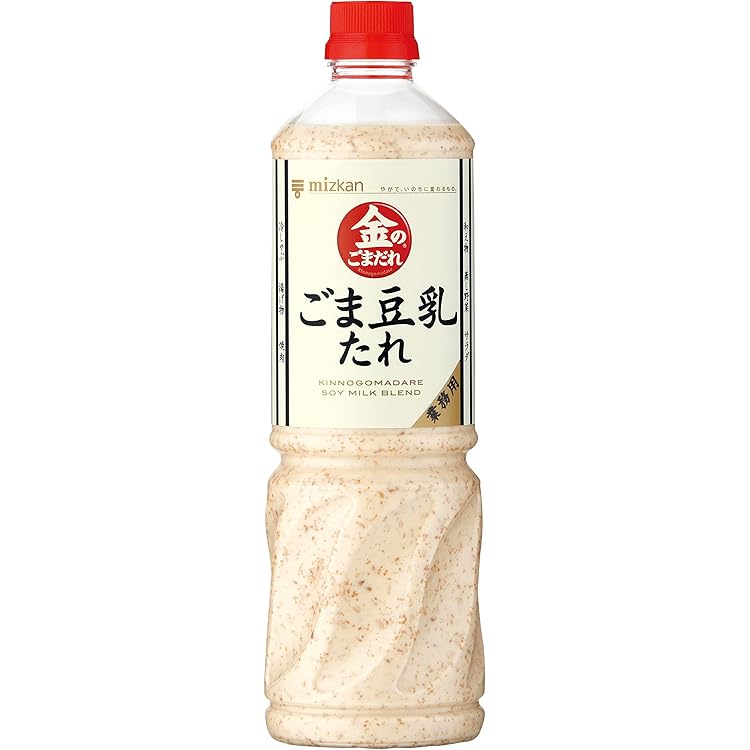 ごまだれ Amazon.co.jp: ミツカン 金のごまだれ ごま豆乳たれ 1010g : 食品